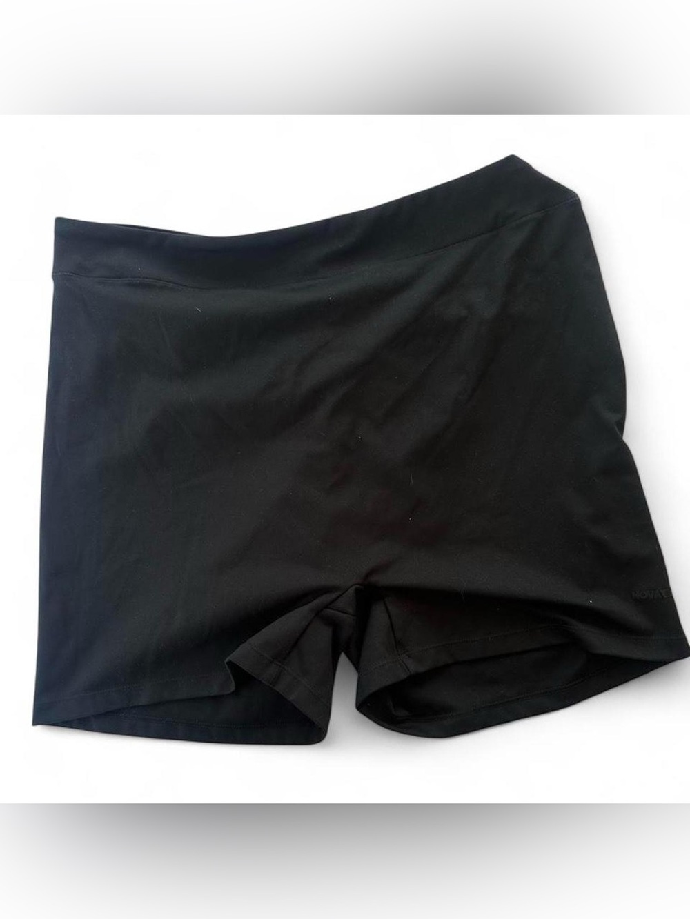 Fashion Nova Black High-Rise Bike Shorts